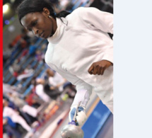 Qualifiée aux jeux olympiques de scream: Ndèye Bineta Diongue, une Escrimeuse persévérante et dévouée en action