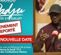 Urgent concert de Dadju du 31juillet reporté Rakhou Prod face à la presse pour des precisions et...