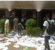 31 adolescents du village de Diamwély en fuite aprés le saccage de l’école dudit village