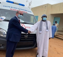 Commune de Ngueune Sarr: Mbaye Sarr, le Pdg de Senecartours, offre une nouvelle ambulance au Poste de Santé