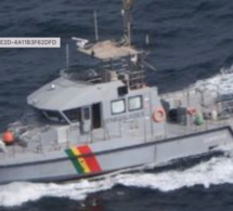 Mission de surveillance des pêches: Le Falcon 50, les patrouilleurs le Taouay et le Djiffere manœuvrent dans le Golfe de Guinée
