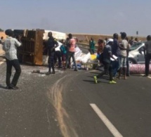 Autoroute à péage: Un camion s'est renversé à hauteur de Sangalkam