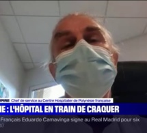 Face au Covid-19, le docteur Philippe Dupire raconte la situation très tendue au Centre hospitalier de Polynésie française