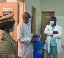 Accident sur la route de Fatick : Abdoulaye Diop, le maire de Sédhiou, au chevet des victimes