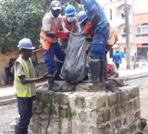 VIDEO-PHOTOS / Sabotage des canalisations de Keur Massar: Des murs érigés pour freiner l’évacuation des eaux de pluie