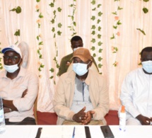 Kounoune: Oumar Guéye chaleureusement accueilli par les populations de la cité Hawa Dia.