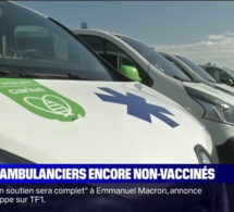 13% des ambulanciers ne sont pas encore vaccinés, à deux jours de l'échéance