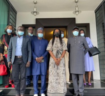 En marge du Femua: Abdoulaye Diop, Ministre de la Culture rend visite à la veuve de Ahmet Bakayokho