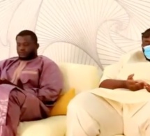 Regardez le fils du président Macky Sall Amadou chez Balla Gaye 2 pour présenter ses condoléances