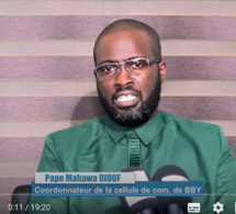 Pape Mahawa Diouf: "Notre vision politique dépasse les trafics et les affaires de mœurs"