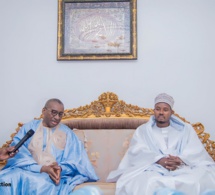 Sidiki Kaba en visite à Touba: Il s’est entretenu avec Serigne Bassirou Abdoul Khadre Mbacké