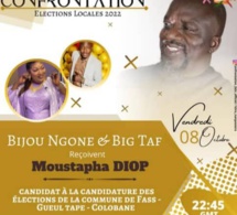 Moustapha Diop 37cinq sera la surprise des locales pour  la mairie de Gueule Tapé .En exclusivité ce vendredi dans confrontation