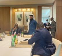 JOURNEE DU SENEGAL A DUBAI: En images Elimane Lam et le président Macky Sall en compagnie du PDG de DAMAC le richissime homme de DUBAI