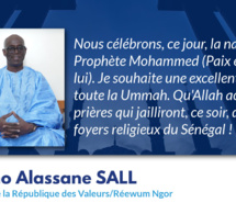 Message de Thierno Alassane Sall président de la république des valeur en ce jour de Maoloud