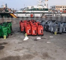 TRAFIC INTERNATIONAL DE DROGUE: La Marine saisit 2026 kilos de cocaïne sur un navire
