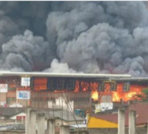 Incendie au marché Lat-Dior : 15 cantines réduites en cendres