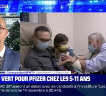 Etats-Unis : feu vert pour la vaccination des enfants de 5 à 11 ans avec le vaccin Pfizer