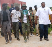 Khelcom 2013 - Les images du moissonnage des champs de mil: Cheikh Amar, Kader Ndiaye, Abdoulaye Lam, Sister Maria en action