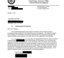 Signal obligé de s’expliquer – encore – aprés une demande du FBI