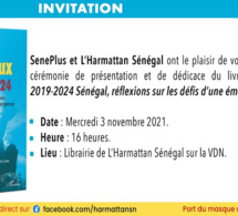 Enjeux 2019-2024, Sénégal, réflexions sur les défis d’une émergence : SenePlus et L’Harmattan Sénégal pour une série d’échange sur l’ouvrage collectif