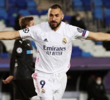 LIGUE DES CHAMPIONS EN DIRECT: LE REAL S’IMPOSE DANS LA DOULEUR, AVEC UN DOUBLÉ DE BENZEMA QUI MARQUE LE 1000e BUT DU CLUB EN C1