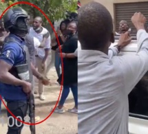 Altercations entre les forces de l'ordre et les militants de Barthelemy Diaz "ça chauffe