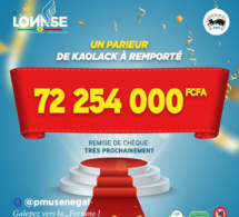 URGENT LONASE: Un parieur de Kaolack a remporté 72 254 000 FCFA.