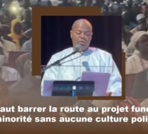 Prix citoyen Modèle africain : Mame Mbaye Niang donne des leçons de “civisme” à l’opposition…