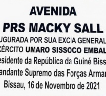 Guinée-Bissau: Une avenue porte le nom de Macky Sall