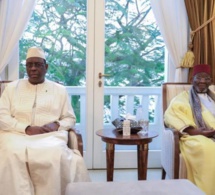 En « Pré-ziar »: Macky Sall promet d’accompagner le projet « Tool Baye » du Khalife général de Medina Baye
