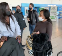 Arrivé de l'équipe de promo consulting de Paris à JFK airport de New York pour la prestigieuse soirée de gala des Africans Leadership Award du président Mbagnick Diop ce 27 novembre.