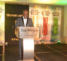 Gala des AFRICAN LEADER AWARDS le discours d'ouverture du Pdt Mbagnick Diop qui relève le défi à NY