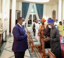 Le Président de la République a reçu dans la soirée une délégation du cadre unitaire de l'islam