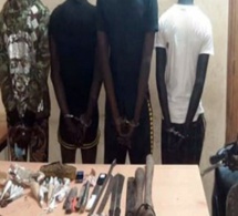 Cambriolage à Tivaouane : 2 gangs démantelés, 2 kg de drogue et des armes saisis par la police