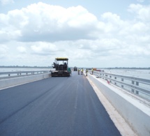 Sédhiou: Les travaux du pont de Marsassoum avancent à grand pas (Photos)