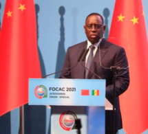 Focac 2021: Pr Macky Sall, « Notre amitié a encore été testée avec succès à l’épreuve de la pandémie de la Covid 19 «