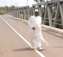 Le pont de Marsassoum s’étend sur un lien linéaire de 484 mètres pour 5,5 km de routes de raccordement revêtues