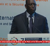 Cérémonie d’ouverture de la 7e édition du Forum de Dakar sur la paix et la sécurité en Afrique *** Discours de SEM le Président Macky Sall