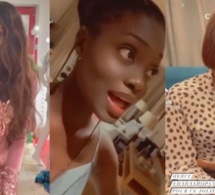 Vidéo- Très heureuse de son mariage Ndeye Mary de la série Karma chante son mari Moussa Versailles…