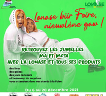 LA LONASE VOUS DONNE RENDEZ VOUS A LA FOIRE DE DAKAR AVEC MA ET MOTA.