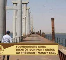 Infrastructure routière : Le grand pont de Foundiougne ouvert au trafic avant fin 2021