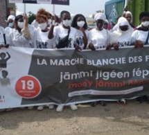 Marche Blanche : les femmes contre toutes dispositions discriminatoires