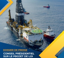 CONSEIL PRÉSIDENTIEL SUR LE PROJET DE LOI RELATIF À LA REPARTITION ET À L’ENCADREMENT DE LA GESTION DES RECETTES ISSUES DES HYDROCARBURES