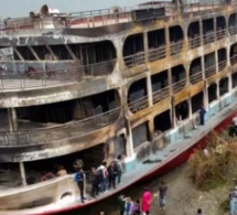Au moins 37 morts dans l’incendie d’un ferry au Bangladesh