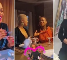 La charmante de Ndeye Ndack toujours aussi belle et rayonnante, s’affiche dans un resto avec sa copine (Vidéo)