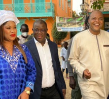 IMAGES ET VIDÉO-LOCALES 2022: Abdoulaye Baldé soutient Mame Mbaye Niang, sa femme investie à Gorée