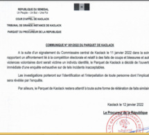 Incidents électoraux: Le Parquet de Kaolack annonce l’ouverture immédiate d’une enquête exhaustive