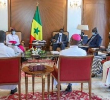 Reçu en audience : Monseigneur Benjamin Ndiaye salue le "leadership continental" du Président Sall