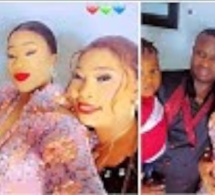 URGENT: Aida Samb s’expose en Gambie avec sa coépouse et son mari Abass Admirez sa belle robe