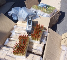 LUTTE CONTRE LE TRAFIC D’ARMES ET DE MUNITIONS : Une importante quantité de munitions de guerre saisie par la Douane sénégalaise sur un navire étranger